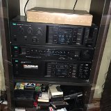 Sansui A-707 / Cass: A-77F